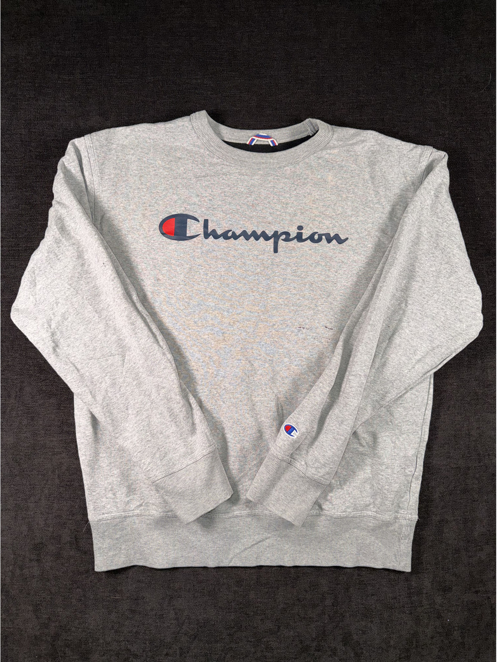 Champion Authentic Athleticwear Gray Crewneck Sweatshirt M